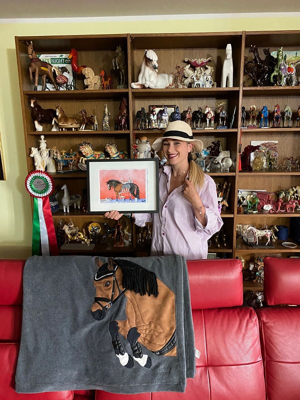 paint 'Annette's Four Horses' by Annette Sommer paint 'Annette's Four Horses' by Annette Sommer