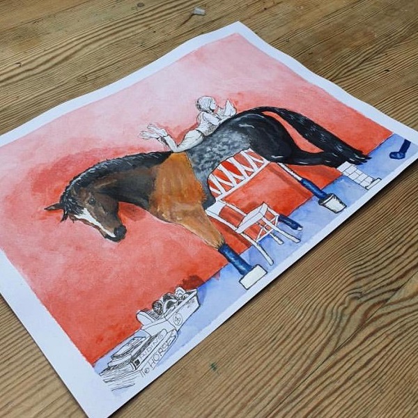 Annette's Four Horses Annette's Four Horses