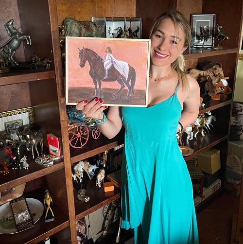 'Voor Maron' (to Maron), Julia Pankras's dream on horseback 